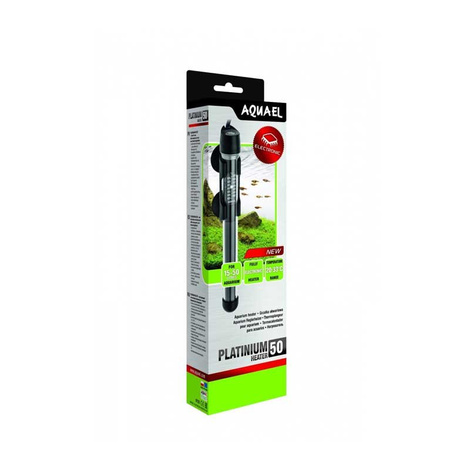 Aquael Platinium Heater 50W Aquarium Heater