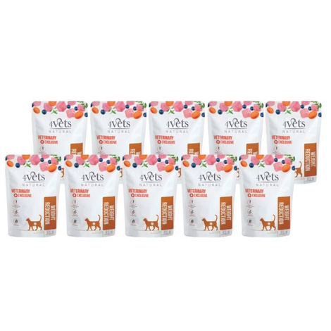 4Vets Natural Weight Reduction Wet Cat Food for Overweight Cats, 10-pack (85 g each)