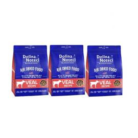 Dolina Noteci Superfood Veal-Based Dried Cat Food, 3 x 1 kg
