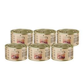 Luger's Little's Moments Wet Dog Food for Small Breeds with Quail and Cranberry, 6-pack (185 g each)