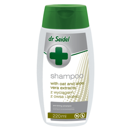 Dr. Seidel Shampoo for Dogs and Cats with Oat and Aloe Vera Extract, 220 ml