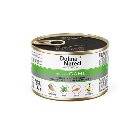 Dolina Noteci Premium Wet Dog Food, Rich in Venison, 400 g Can