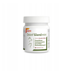 Dolfos Dolvit Gland Mini Tablets for Dogs and Cats — Supports Proper Functioning of the Perianal Glands — 60 tablets