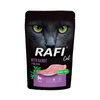 Rafi Cat Adult Wet Food with Rabbit for Spayed/Neutered Cats, 100 g