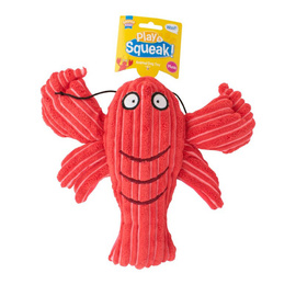 Cooper &amp; Pals Plush Dog Toy - Tropical Animals: Lobster