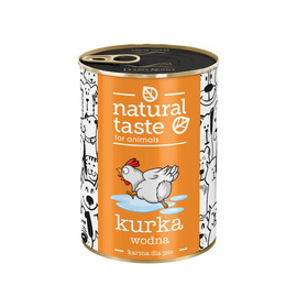 Natural Taste Waterfowl Wet Dog Food – Chicken Meal, 400 g