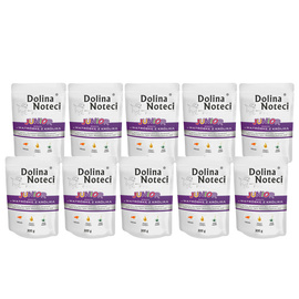 Dolina Noteci Premium Junior Wet Dog Food, Rich in Rabbit Liver, 10 x 300 g Pack