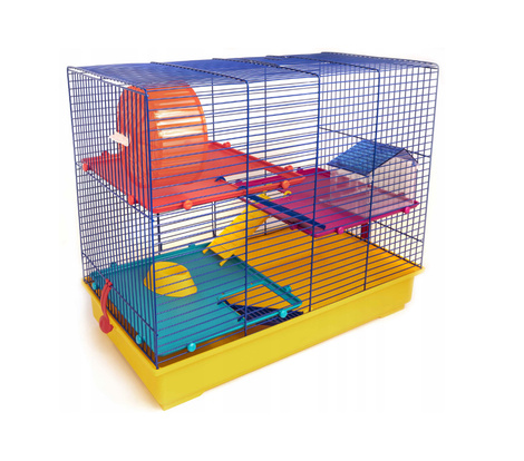 Comfy Astro Cage for Small and Medium Rodents, 57 x 30 x 46 cm