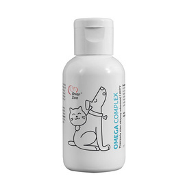 Over Zoo Omega Complex—a supplement to support the health of your pet's coat and skin—50 ml