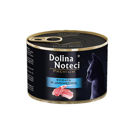 Dolina Noteci Premium Wet Cat Food Rich in Lamb, 185 g