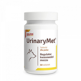 Dolfos Urinarymet Urine Acidity Regulator for Dogs, 60 tablets