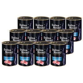 Dolina Noteci Premium Wet Cat Food Rich in Lamb, 12-Pack (400 g each)