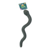 Cooper &amp; Pals Black Snake Dog Toy with Squeaker, 38 cm