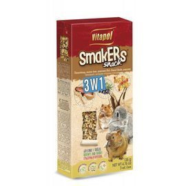 Vitapol Smakers Mix Rodent Food 2: Forest Berries/Popcorn/Nut Flavor