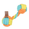 Zolux Twist Rope Dumbbell Dog Chew Toy, 18 cm