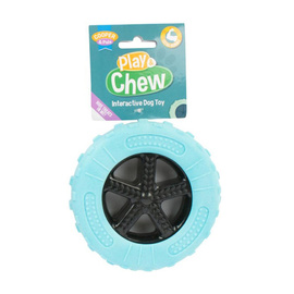 Cooper &amp; Pals Blue Dog Toy (Tire), 12.5 cm