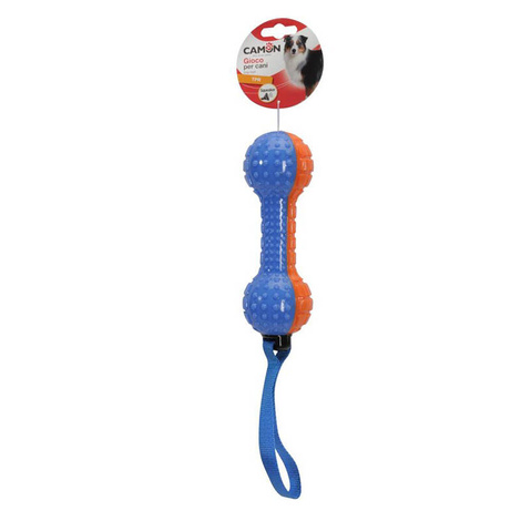 Camon Dumbbell Whistle with Handle—Dog Teething Toy, 32 cm