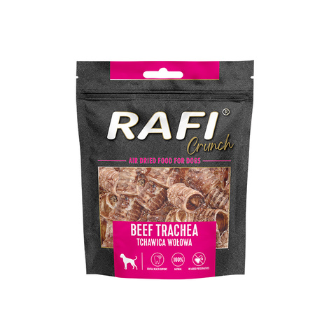 Rafi Crunch Natural Dog Chews—Beef Trachea Treats, 5-pack