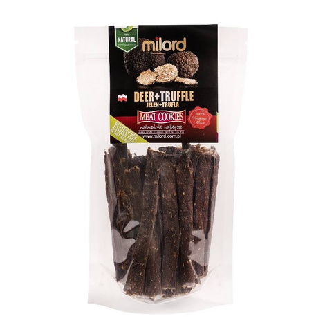 Milord Dog Treats: Venison with Truffles, Strips, 70 g