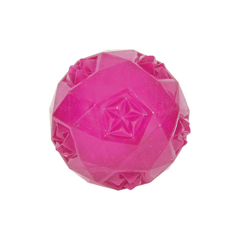 Zolux TPR POP Pink Dog Chew Toy Ball, 7.5 cm