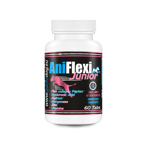 Game Dog AniFlexi Junior Dog Supplement for Joint Protection, 60 tablets