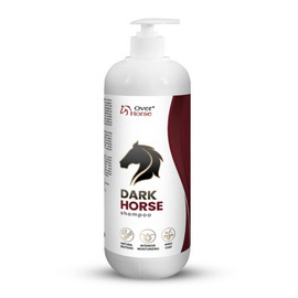 Over Horse Dark Horse Shampoo — Shampoo for horses with bay and dark coats, 1 l