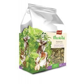 Vitapol Vita Herbal Treat for Rodents and Rabbits—Nettle Leaves, 50 g