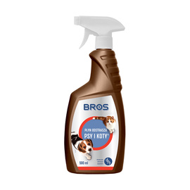 Bros Liquid Repellent for Dogs and Cats, 500 ml