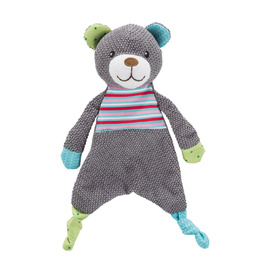 Miś Junior, materiał/plusz, 28 cm