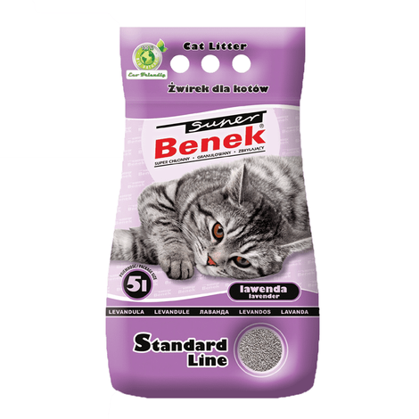 Certech Cat Litter " Super Benek " Lavender Active 5 L
