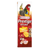 Versele Laga Prestige Sticks: Seed Sticks with Mango and Rosehip for Medium and Large Parrots, 140 g