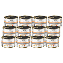Dolina Noteci Premium Wet Dog Food for Small Breeds with Pheasant, Pumpkin, and Pasta—12 x 185 g Set