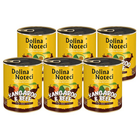 Dolina Noteci Superfood Wet Dog Food: Kangaroo and Beef, 6-Pack (800 g each)
