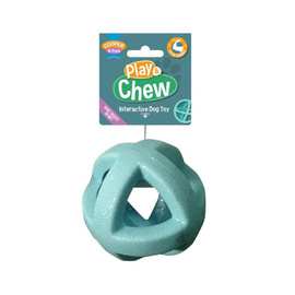 Cooper &amp; Pals Blue Dog Toy Ball, 8 cm