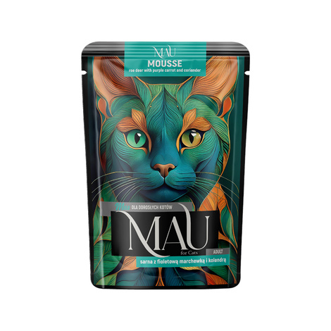 MAU Mus Karma Wet Cat Food: Venison with Purple Carrots and Cilantro, 85 g