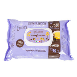 Farm Company Pet Wipes with Organic Jojoba Oil and Mallow, 40 count