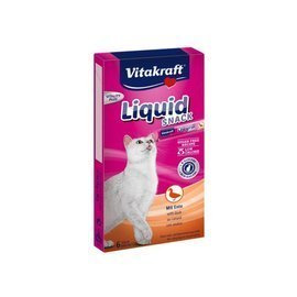 Vitakraft Cat Liquid-Snack with Duck, 6 x 15 g