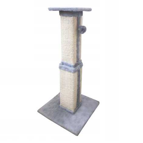 Gaczoo Cat Scratcher, Dark Gray, 50 x 50 x 96 cm
