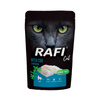 Rafi Cat Adult Wet Cat Food with Cod, 100 g
