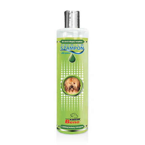 Super Beno Premium Dog Shampoo for Long, Soft Coats, 250 ml