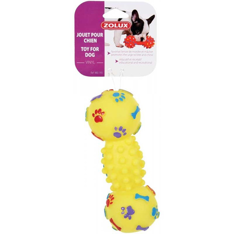 Zolux Vinyl Chew Toy for Dogs, 19 cm, with Weight
