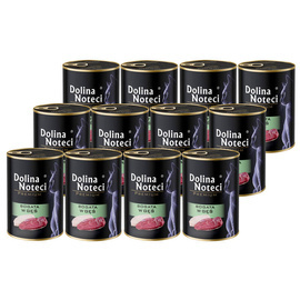 Dolina Noteci Premium Wet Cat Food Rich in Goose, 12-Pack (400 g each)