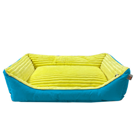 Pupilarni Kanapa Dog Bed, Size S, Yellow and Blue