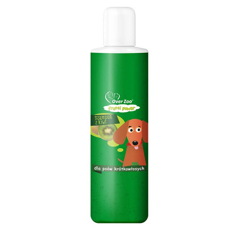 Over Zoo Frutti Power Kiwi Shampoo for Short-Haired Dogs, 200 ml