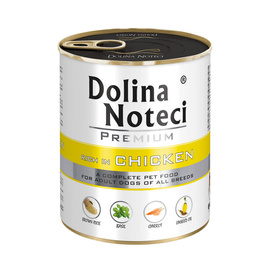 Dolina Noteci Premium Wet Dog Food, Rich in Chicken, 800 g Can