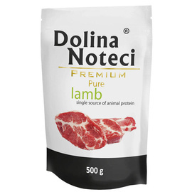 Dolina Noteci Premium Pure Wet Dog Food for Dogs with Allergies, Rich in Lamb, 500 g pouch