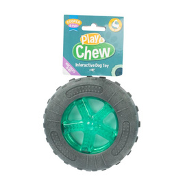 Cooper &amp; Pals Black Dog Toy (Tire), 12.5 cm