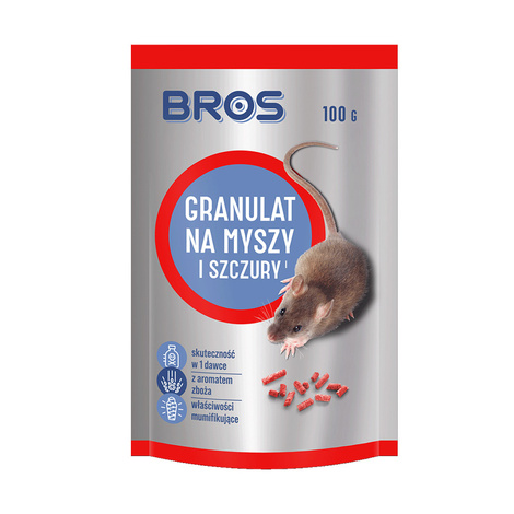 Bros Granules for Mice and Rats, 100 g