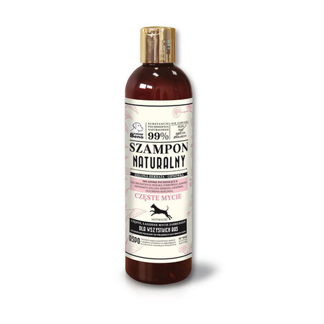Super Beno Natural Shampoo for Dogs of All Breeds—For Frequent Washing, 300 ml