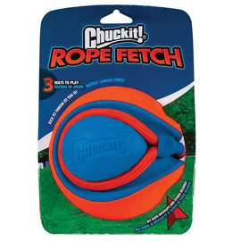 ChuckIt! Rope Fetch Dog Toy - Ball, Medium. 14 cm